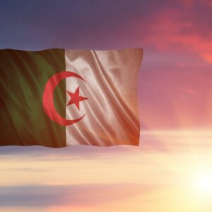 Flag of the Algeria